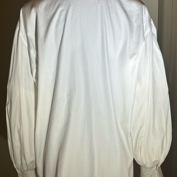 Vintage Escada Couture White Floral Cutout Blouse - Picture 4 of 12